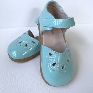Shrimp & Grits* light blue Mary Janes* sz. 1